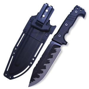 Cuchillo Bowie ML M8 de Hoja Recta para Bricolaje, Camping y Actividades al Aire Libre, con Mango de Plástico y Acero Inoxidable, Grosor de 3.9mm, Corte OEM - Product Image 5