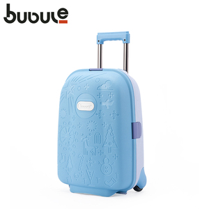 BUBULE <span class=keywords><strong>Pas</strong></span> <span class=keywords><strong>Cher</strong></span> Enfants Chariot De Voyage À Roues PP Continuer Jaune Hardshell Enfants Bagages - Product Image 3