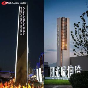 Letrero Publicitario Grande Personalizado para Exteriores, Letrero Guía de Comercio Exterior, Letrero Publicitario para Centros Comerciales y Propiedades Inmobiliarias - Product Image 4