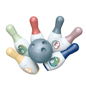 Nouveau <span class=keywords><strong>jeu</strong></span> <span class=keywords><strong>de</strong></span> bowling dinosaure coloré <span class=keywords><strong>en</strong></span> plastique pour enfants, idéal pour l'intérieur et l'extérieur, collection 2024, vente chaude - Product Image 1