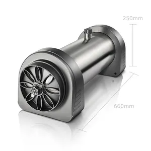 5000L/H Ganzes Haus 304 Edelstahl gehäuse Wasserfilter Zentrale Ultra filtration UF Membran Wasser aufbereitung system