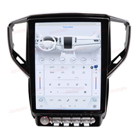 Lecteur DVD de voiture à écran vertical 12,1 pouces Qualcomm 6125 avec navigation GPS pour Maserati Ghibli 2014-2019, CarPlay sans fil