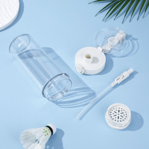 Wholesale Tritan 450ml 600ml Leak-Proof BPA-Free Food Safe Direct Drinking Water Bottle <strong>Tea</strong> <strong>Infuser</strong> <strong>for</strong> Office - Product Image 3