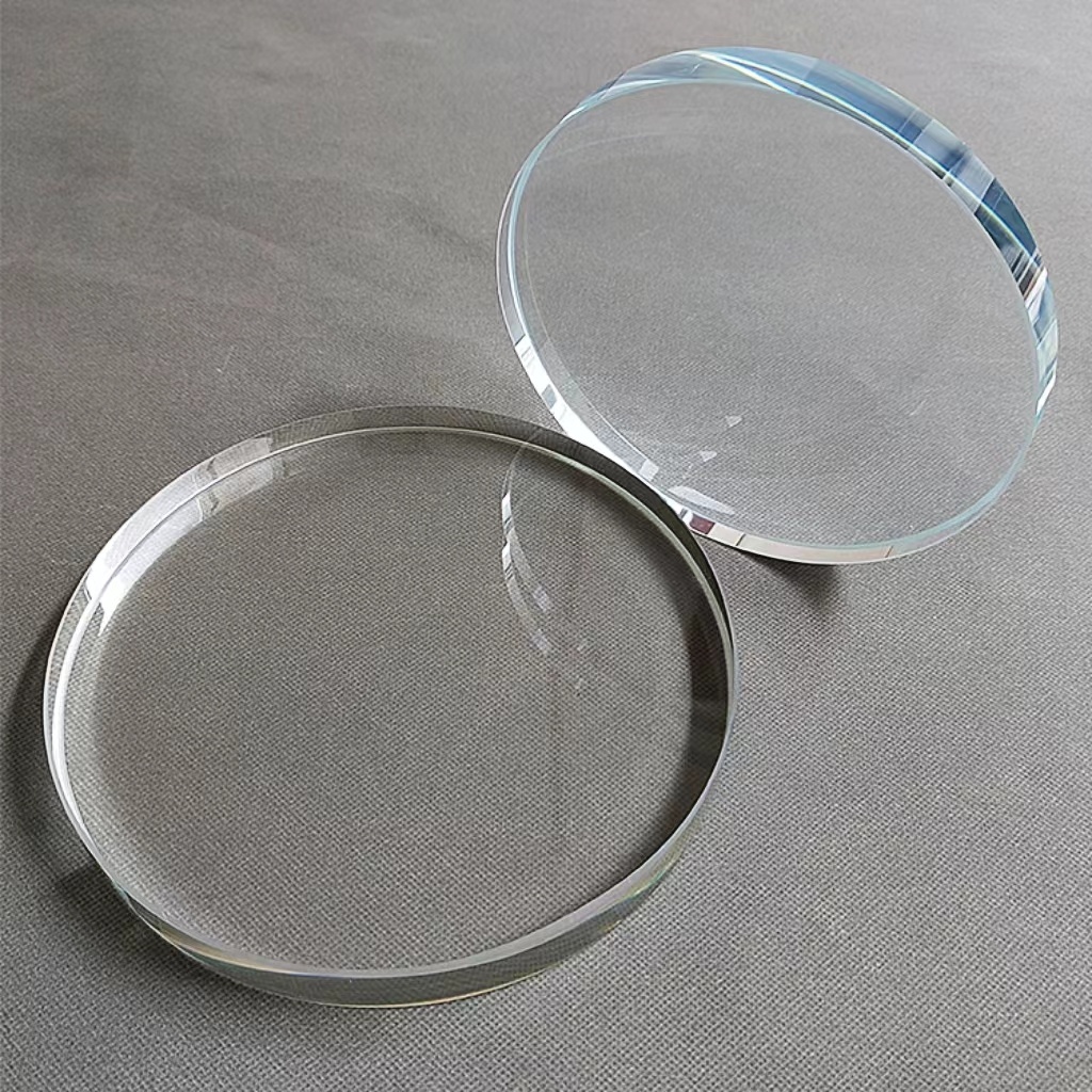 Transparency High Pressure Transparency Opacity Round Borosilicate Sight Glass For Boiler