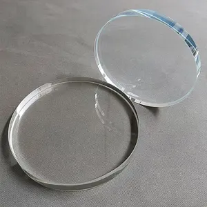 Trasparenza trasparenza ad alta pressione trasparenza vetro spia borosilicato rotondo per caldaia