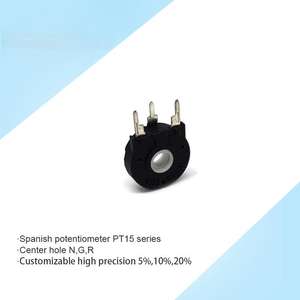 Sinetong โพเทนชิโอมิเตอร์แบบหมุน15มม. PT15N-H2.5 5K 10K 20K 22K 50K 100K phier PCB Rheostats - Product Image 3