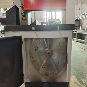 Semi Automatic Vertical Woodworking Cross Cutting Saw <b>Machine</b> with Motor High Productivity Wood Cutting Equipment - Product Image 4