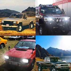Luces LED LOYO 4x6 5X7 Cuadradas H4 para Jeep YJ Cherokee XJ, Faros LED para Camiones, Faro Rectangular de 7 Pulgadas - Product Image 6