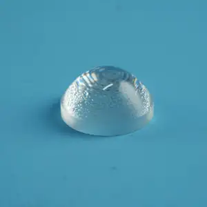 Factory Price Custom Precision Grade Optical 1-200Mm Clear Bk7 Spherical Quartz Optical Glass Half Ball Lens For Led Light Lens