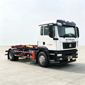 Camion benne à bras articulé Sinotruk SITRAK en promotion avec bac à déchets détachable, camion benne à benne basculante pour gros volumes de déchets - Product Image 6