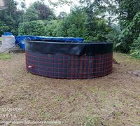 Großhandel Anti-UV HDPE Geomembran-Auskleidung für Fischzucht Aquakultur Teich Staudamm Tank mit Abdichtung und Wasserschutz