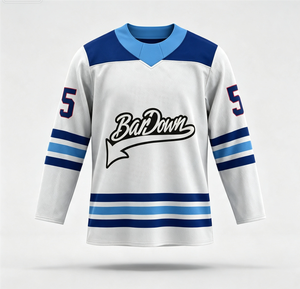 Sublimatie ijshockeykleding geborduurde ijshockeytrui op maat gemaakte ijshockeysokken - Product Image 3