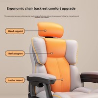 Chaises de bureau modernes en cuir pour ordinateur/e-sport - Conception ergonomique pour la maison/le bureau/la résidence universitaire - Idéales pour les étudiants