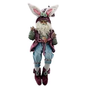 Decoración <span class=keywords><strong>de</strong></span> Marioneta <span class=keywords><strong>de</strong></span> Anciano, Morado, Verde, Azul, 33 cm, Duende <span class=keywords><strong>de</strong></span> Pascua, Barba Blanca, Sombrero <span class=keywords><strong>de</strong></span> Conejo, Decoraciones <span class=keywords><strong>de</strong></span> Pared para Fiestas, Regalo <span class=keywords><strong>de</strong></span> Cumpleaños para Niños - Product Image 1