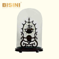 Horloge d'église à grand cadre de luxe haut de gamme français, équipement créatif en cuivre pur, horloge de bureau, maison, armoire, décoration de table