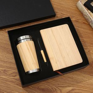 Botella de Agua Aislada de Bambú para Deportes al Aire Libre con Caja de Regalo para Actividades Deportivas y de Ocio - Product Image 1