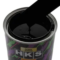 Superior marca HKS automotriz negro mate base pintura Automoviles metálico pintura de coche carta de Color