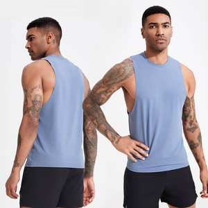 Bodybuilding <b>Stringer</b> Men Mesh Sleeveless T-shirt Fitness <b>Vest</b> Singlets Sportswear Workout Sporty - Product Image 4