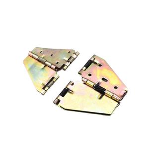 Large Dining <b>Table</b> Hinge Round Iron Flip Hinge with Spring and Cross Folding Butterfly Design - Product Image 1