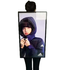 Açık taşınabilir okul sırt çantası torba renkli <span class=keywords><strong>LCD</strong></span> ekran sırt çantası APP kontrol USB dijital sinyal sırt çantası ekran - Product Image 1