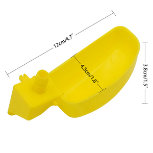 Bán Hot Bird người uống lồng Sử dụng nhựa waterer cho gà chim cút Pigeon uống nước Bát để bán - Product Image 3