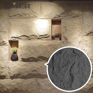 Rongke OEM fábrica al por mayor personalizado PU decorativo Faux roca piedra fibra cemento paneles de pared de hormigón bloque - Product Image 2