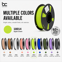 Filamen PLA+ Nylon Becreative, Diameter 1.75mm, Ketahanan yang Ditingkatkan, Permukaan Halus untuk Printer 3D FDM/Pena 3D
