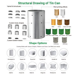 Sáng Tạo Đám Cưới Kẹo Sô Cô La Hộp Hình Trái Tim Quà Tặng Kim Loại Tin Cho Ngựa Miệng Vòng Đeo Tay Đồ Trang Sức Ví Nến Thủ Công Tin Có Thể - Product Image 5