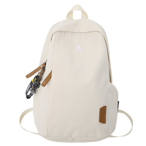 Student <b>Backpack</b> Unisex Large Capacity Casual Travel <b>Backpack</b> For Junior High High <b>School</b> University Students Black White Khaki - Product Image 3