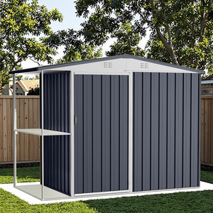 <span class=keywords><strong>Abri</strong></span> <span class=keywords><strong>de</strong></span> <span class=keywords><strong>jardin</strong></span> en métal verrouillable durable en acier anti-corrosion maison <span class=keywords><strong>de</strong></span> stockage <span class=keywords><strong>abri</strong></span> <span class=keywords><strong>de</strong></span> stockage extérieur pour cour arrière patio extérieur - Product Image 3