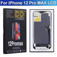 Écran OLED DD pour iPhone 12 13 14 15 16 16e 17 Pro Max Plus Mini, ensemble numériseur d'écran tactile, pièces de rechange