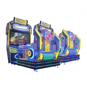 Nouvelle machine d'arcade interactive à deux joueurs NINIX Fire Pursuit pour écran LCD de 55 pouces, fonctionnant avec des pièces de monnaie - Product Image 1