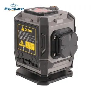 MLA-3DF 3D 12 Lines Self-leveling Laser Level, Green or Red Line Laser