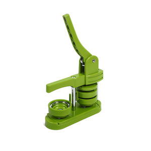 Mesin pembuat lencana bentuk hati berputar, Kit tekan tombol Manual DIY, Set pembuat lencana plastik, mesin pres kartu - Product Image 6