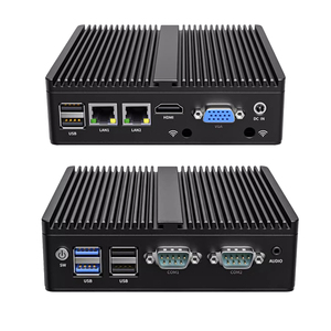 Minitree 4e Gen Mini Pc Intel Celeron J4125 J1900 N4000 4 Core Dual Lan 2com Ddr4 2 * Display Hd Vga 6usb Fanless Industriële Pc - Product Image 2