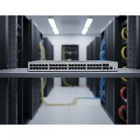 Switch Gestionado de 48 Puertos Gigabit PoE+ con 4xSFP Gigabit Uplink, Switch de Acceso Empresarial de Capa 3, 5735-L48LP4S-A-V2 5735-L48T4S-A-V2