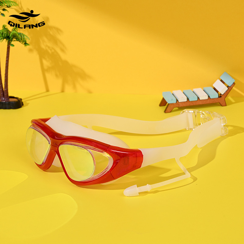 Red (integrated earbuds with mushroom-shaped tips) boxed