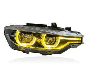 Lámpara Láser Bicolor 6000K para Automóvil, 36W 6000 Lúmenes, para Serie 3 F30/F35 2013-2018, Amarillo Blanco, 12V, Nueva, Plug & Play - Product Image 2