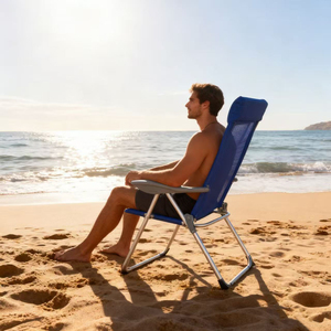 Chaise pliante isotherme ultra-légère et portable avec sac à dos en tissu Oxford isolé pour le camping en plein air, durable et écologique - Product Image 4