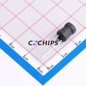 XR6 * 8-391K-L วงแหวน/รูผ่านรูเหนี่ยวนำผ่านชิ้นส่วนรู (THT),D6xL8mm 390uH 10% 350mA 1.7Ohm - Product Image 2