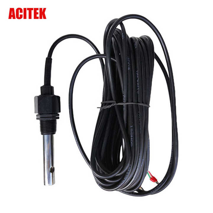 industrial 316l stainless steel conductivity ec sensor for water tds ...