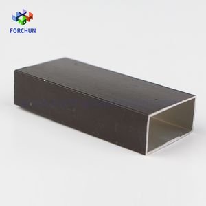 Perfiles de tubos de <span class=keywords><strong>aluminio</strong></span> marrón 40X20 50X25 80X40 Tubos de <span class=keywords><strong>aluminio</strong></span> rectangulares Extrusión 150X50 Tubos de <span class=keywords><strong>aluminio</strong></span> cuadrados - Product Image 5