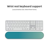 Tapis de souris en mousse à mémoire de forme, vente directe fabricant, vente en gros, tapis de clavier gaming dégradé, support de main et de poignet