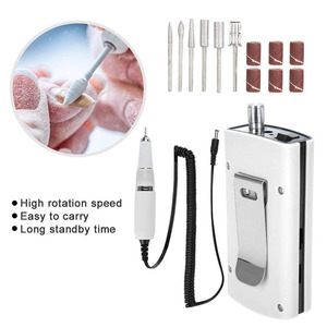 Electric <strong>Nail</strong> Drill Machine Rechargeable <strong>Nail</strong> File <strong>Driller</strong> Manicure Pedicure Polishing Cordless Gel <strong>Nails</strong> Grinding Polisher 801 - Product Image 2