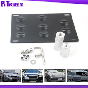 Aluminum License Frame 175 Mm Sport Style <b>Hook</b> Type For <b>Car</b> Trailer Plate Mounting - Product Image 3