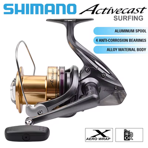 Original Shima ACTIVECAST rueda giratoria agua dulce agua salada Surfcast 1050 1060 1080 1100 1120 <span class=keywords><strong>carrete</strong></span> de pesca giratorio - Product Image 2