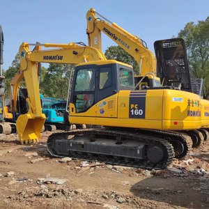 Excavadoras Usadas Komatsu PC160-7 de Buena Calidad, Excavadora PC160 de 16 Toneladas, Venta Mundial de Excavadoras 160 - Product Image 2