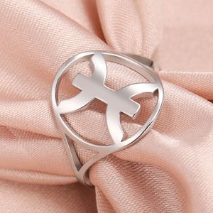 Bague de mariage vintage en acier inoxydable Myshape, symbole berbère africain et lettre Yaz <span class=keywords><strong>Amazigh</strong></span>, <span class=keywords><strong>bijoux</strong></span> ethniques religieux - Product Image 4