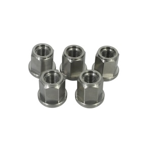 Vàng bị cháy màu xanh cầu vồng Anodized M12 M14 GR5 Titan xe bánh xe <span class=keywords><strong>Lug</strong></span> Nut mở cuối gần cuối - Product Image 4