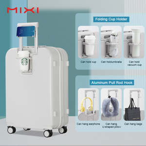 Nouveau Style Trolley Case Bagages Sacs De Voyage Et <span class=keywords><strong>Valise</strong></span> Rigide PC Bagages À Main Ensemble Bagages De Voyage Avec Porte-Gobelet - Product Image 3